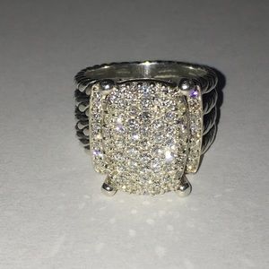 David Yurman Diamond Wheaton Ring
