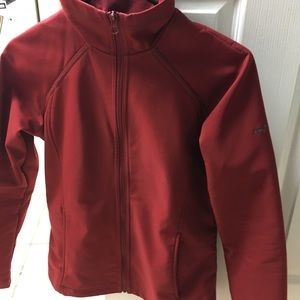 Red Columbia soft shell