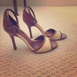 Tory Burch heel sandals. Size 7.