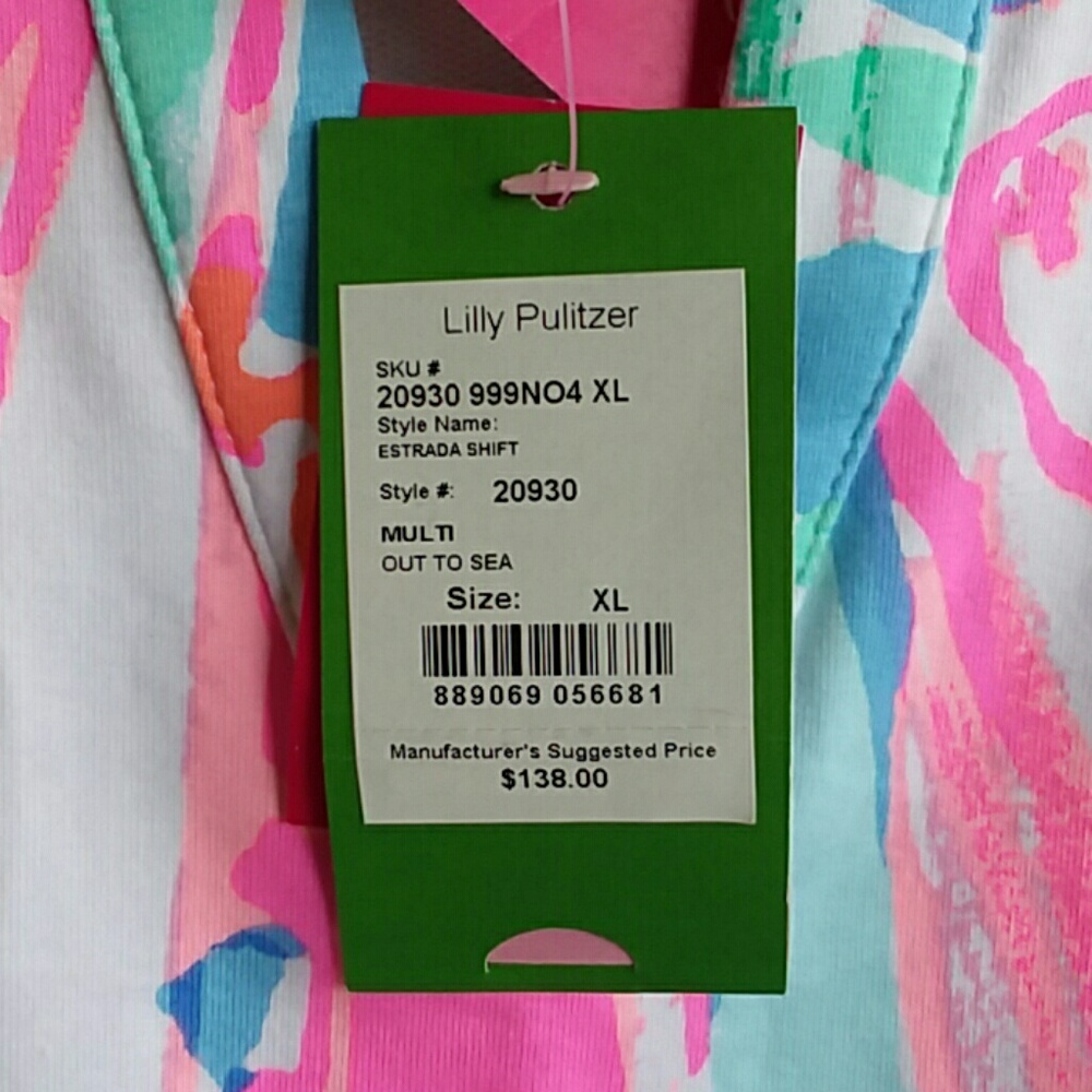 Lilly Pulitzer Estrada Shift NWT SOLD - Picture 4 of 4