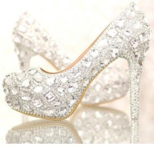Women's rhinestone shoe size 38