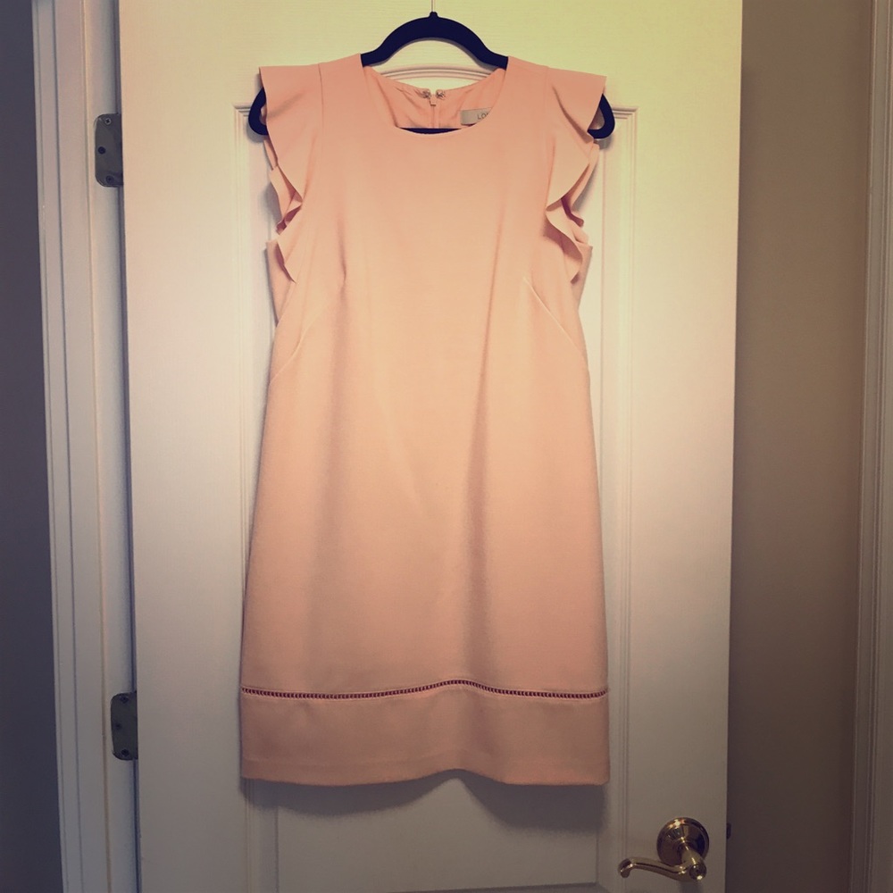 Peach LOFT dress