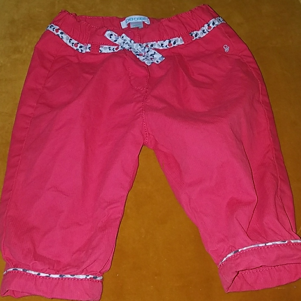 Obaibi baby red pant