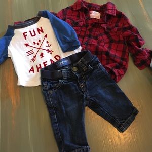 Baby boy hipster bundle