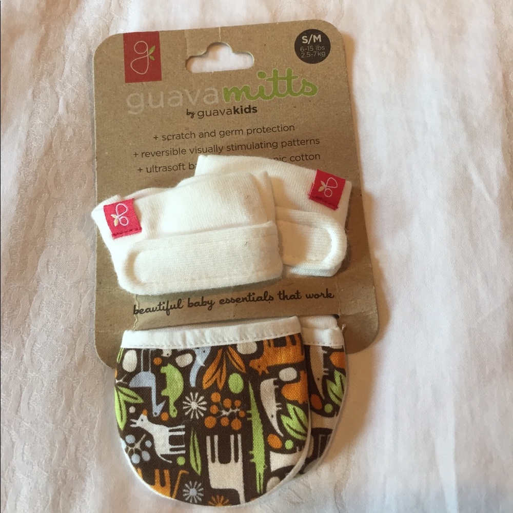 Baby scratch protection mitts