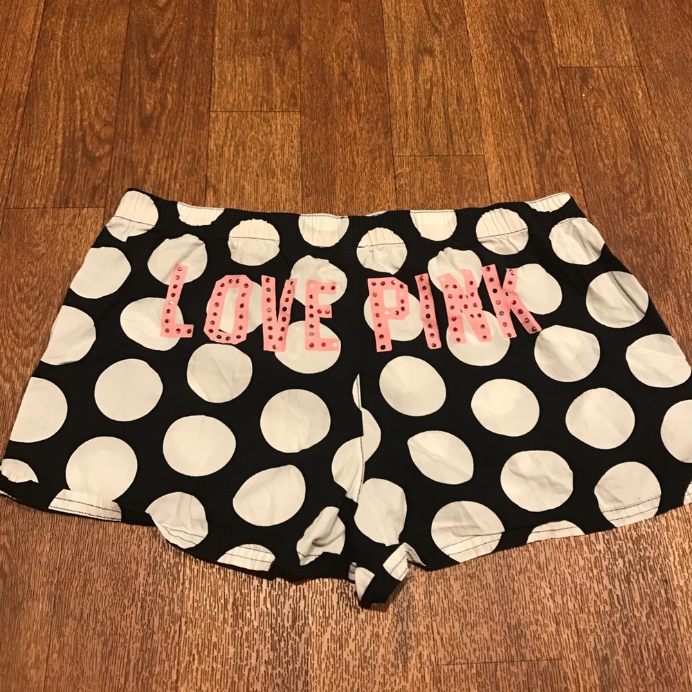PINK SLEEP SHORTS