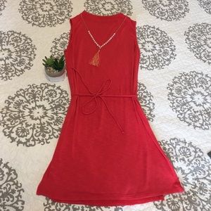 Anthropologie tie waist tunic