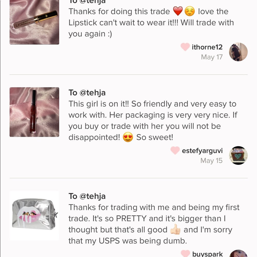 MY TRADE REVIEWS