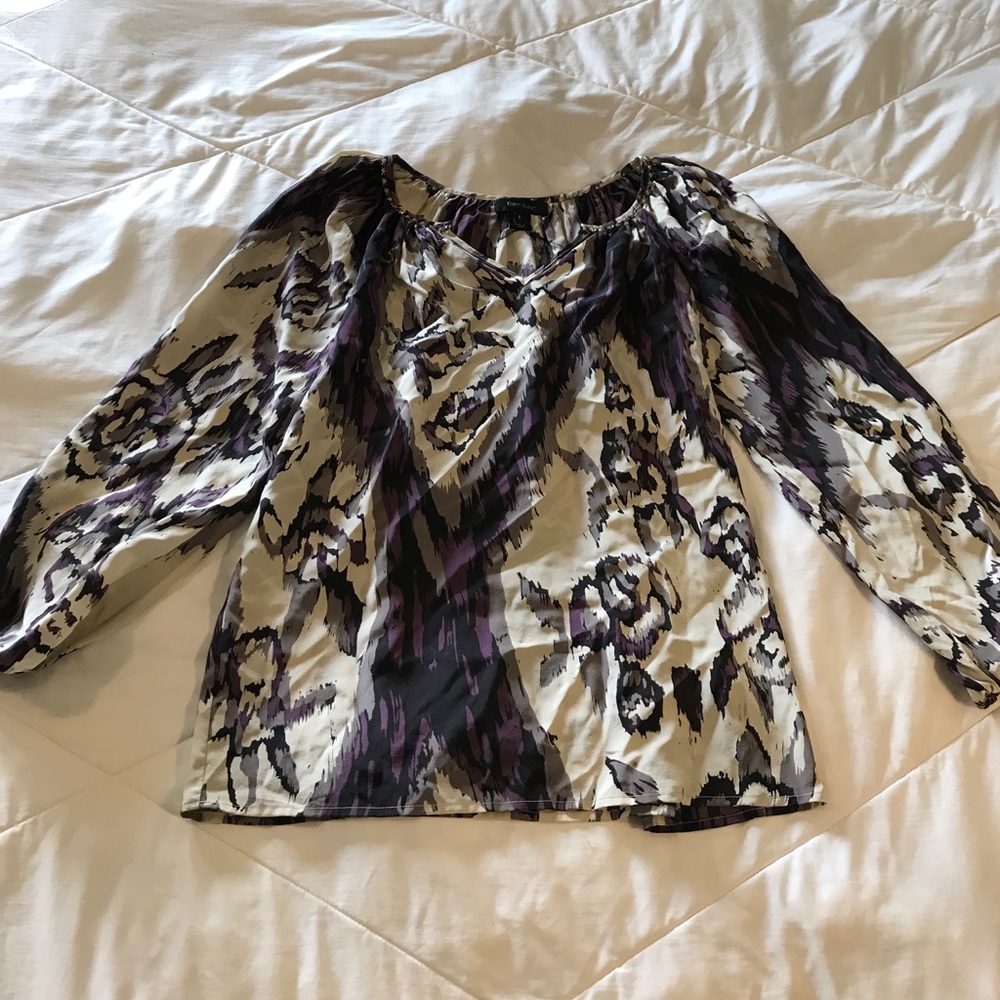 Abstract blouse