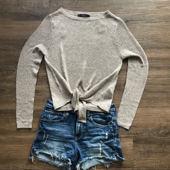 Zara Shimmery light sweater - Picture 1 of 4