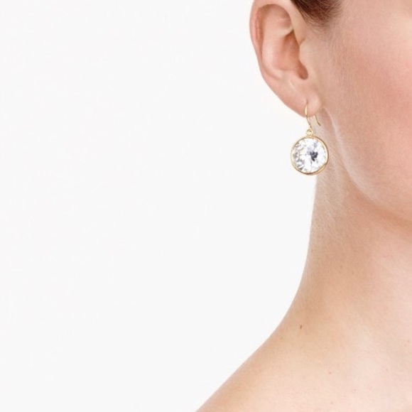 J. Crew Crystal Drop Earrings - Picture 4 of 4