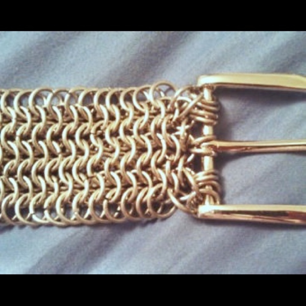 Custom Handmade Steel Chain Mail Belt