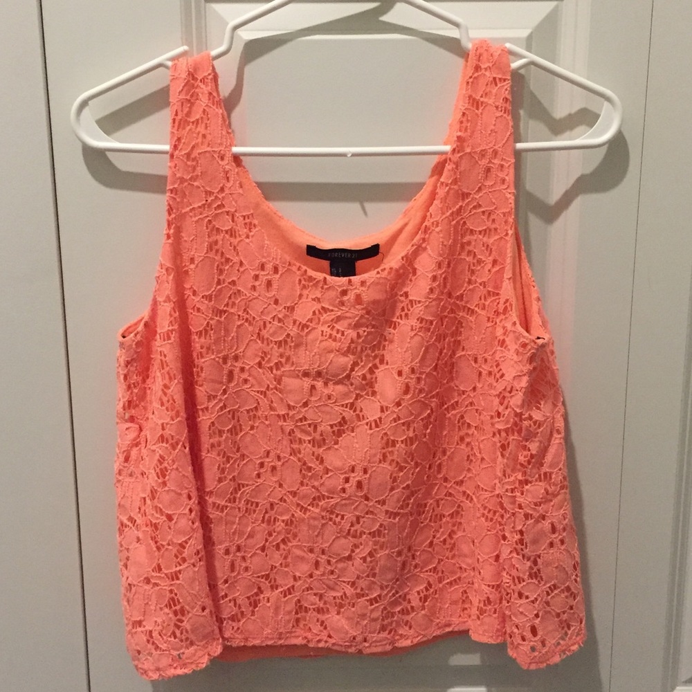 Orange crop top!