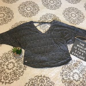 Anthro Pure + Good dolman workout top