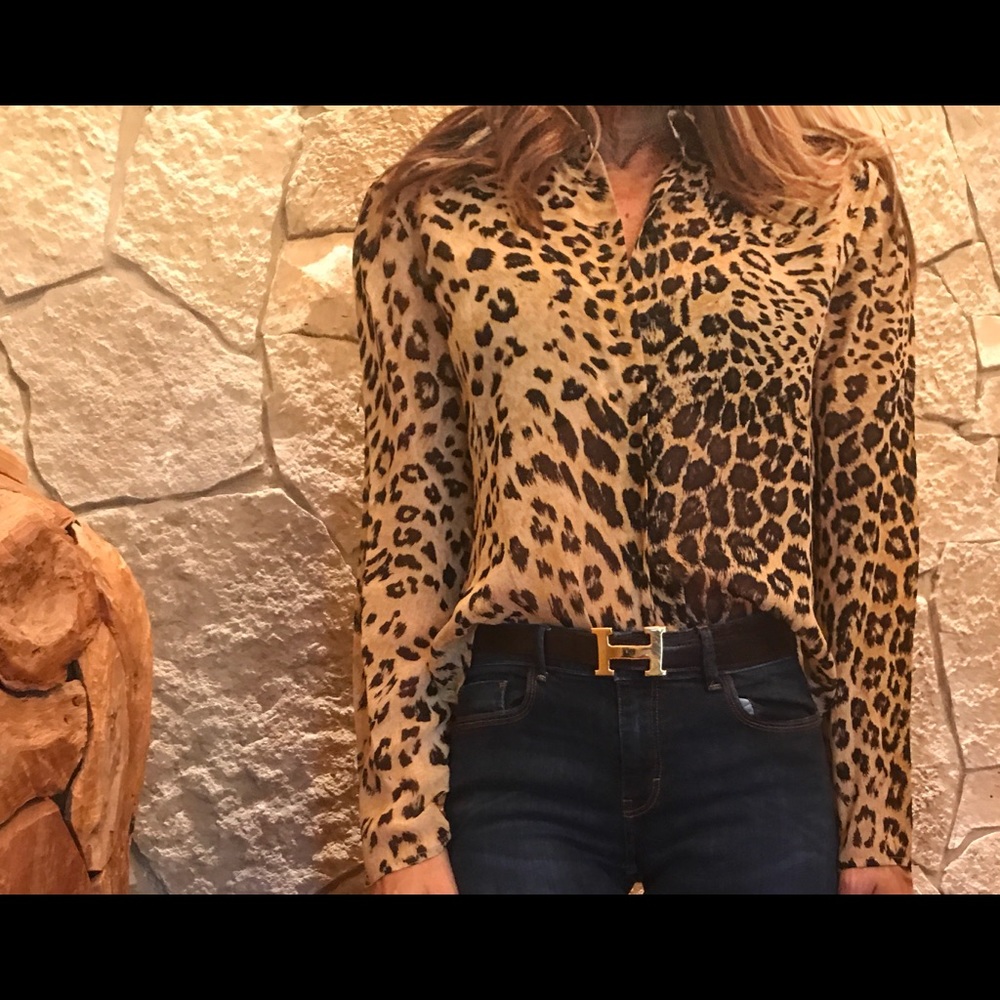 Anne Klein 100% Silk Blouse