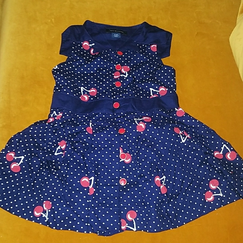Tommy Hilfiger polka dot baby dress