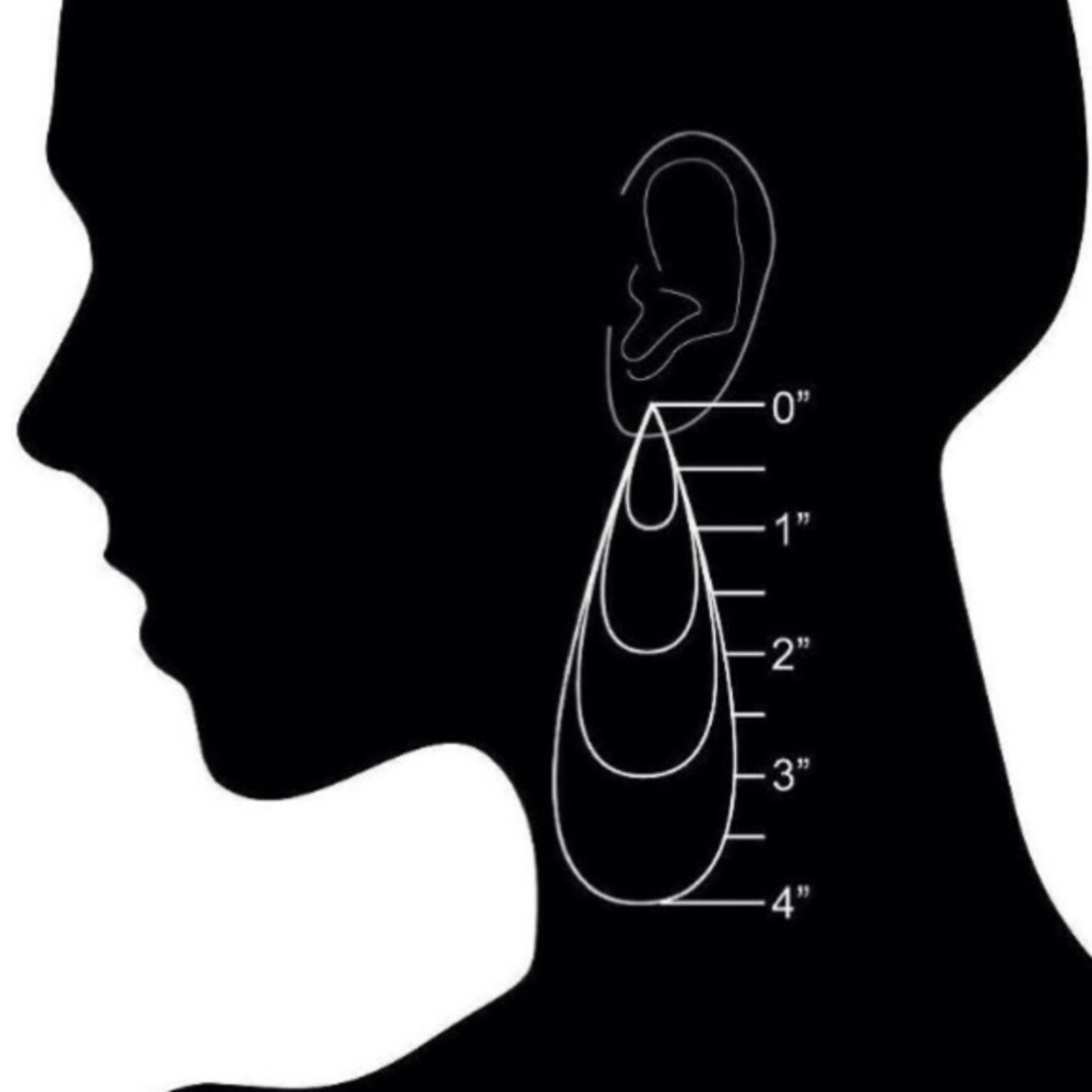 BOGO🎉 NWT Dainty Silver CZ Threader Earrings - Picture 2 of 2