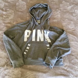 PINK Victoria’s Secret cropped hoodie