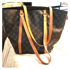 Authentic Louis Vuitton shopper tote