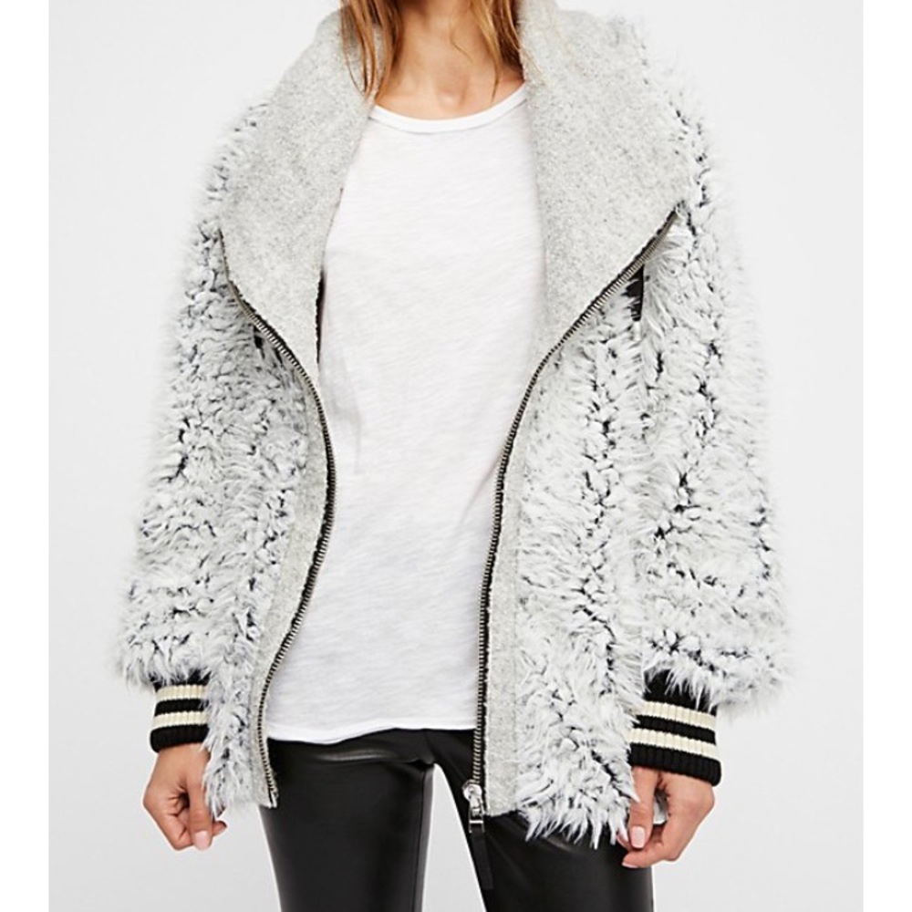 NWT Free People Zip Up