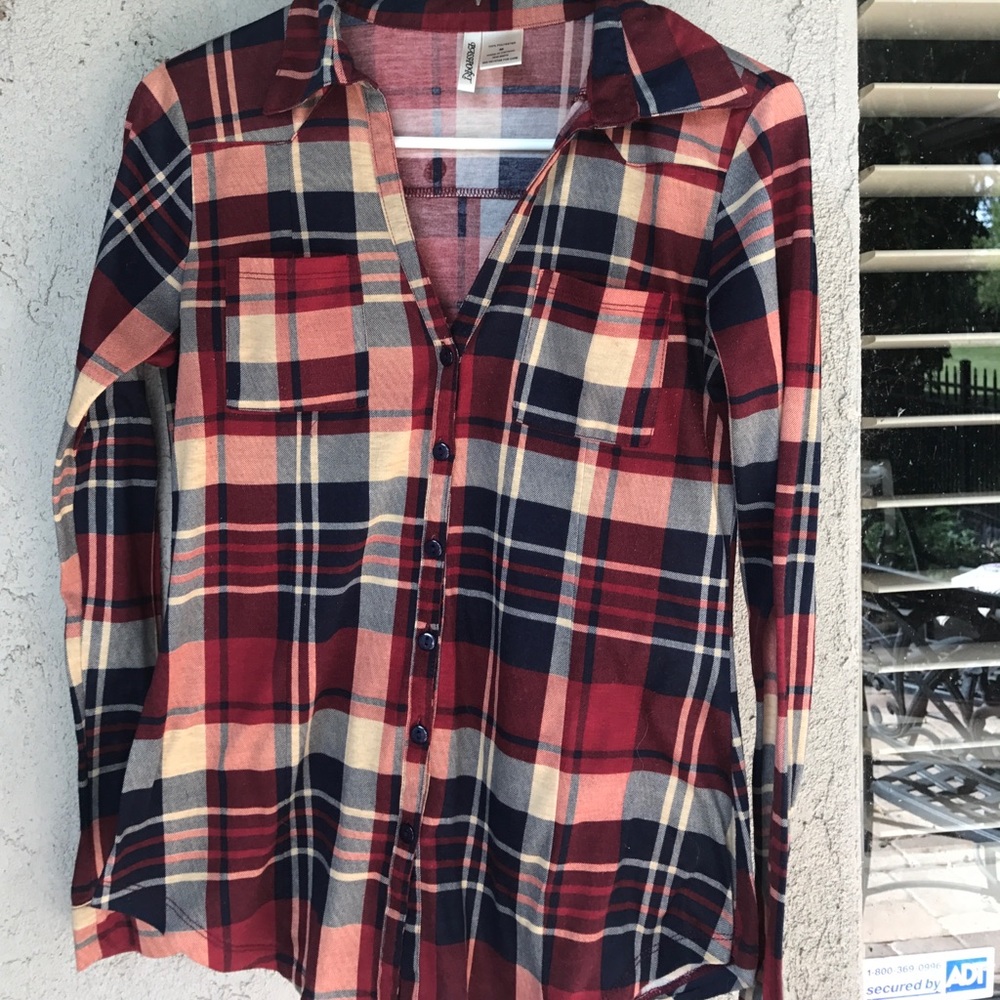 Long Sleeve Button Down Top
