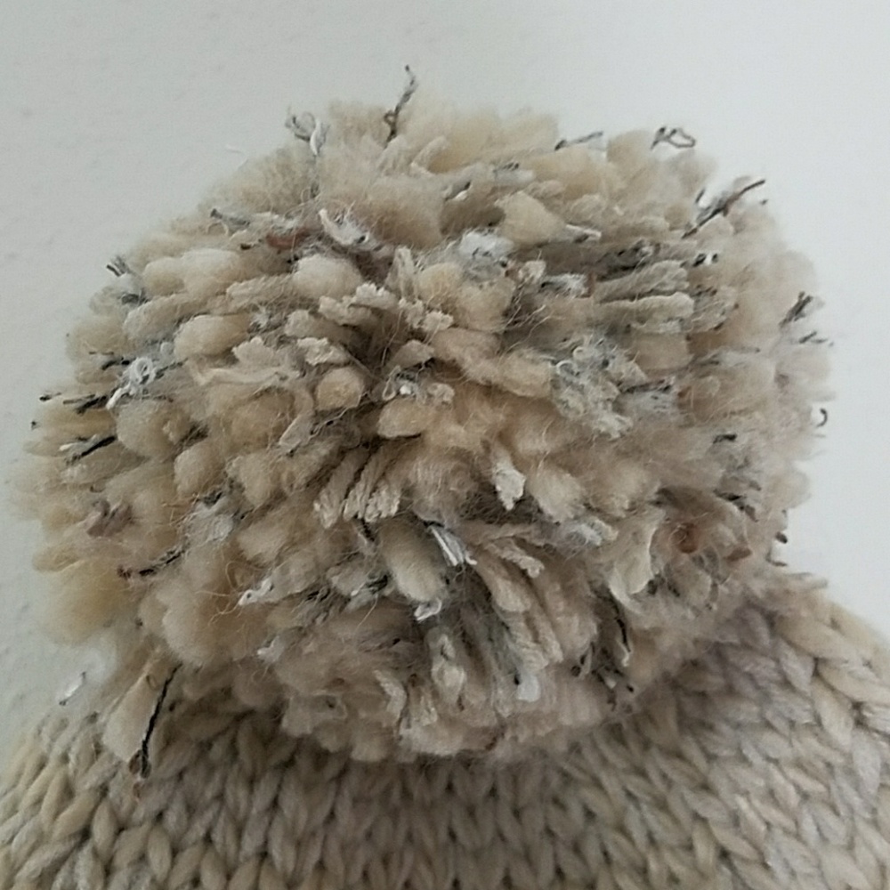 Happy Trials Cute Wool Knit Pom Beanie - Picture 7 of 7