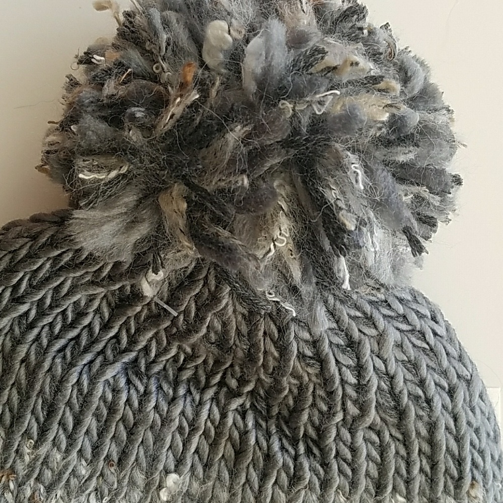 Happy Trials Cute Wool Knit Pom Beanie - Picture 3 of 7