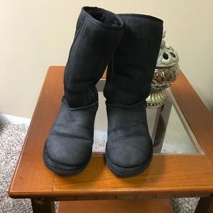Black ugg boots