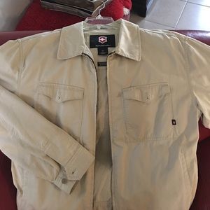 Lightweight tan Victorinox jacket size XL