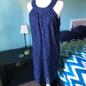 Laundry Sleeveless Lace Dress Size M