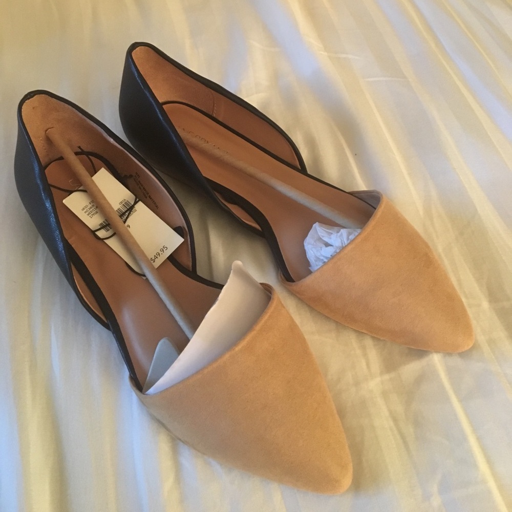 Two toned flats