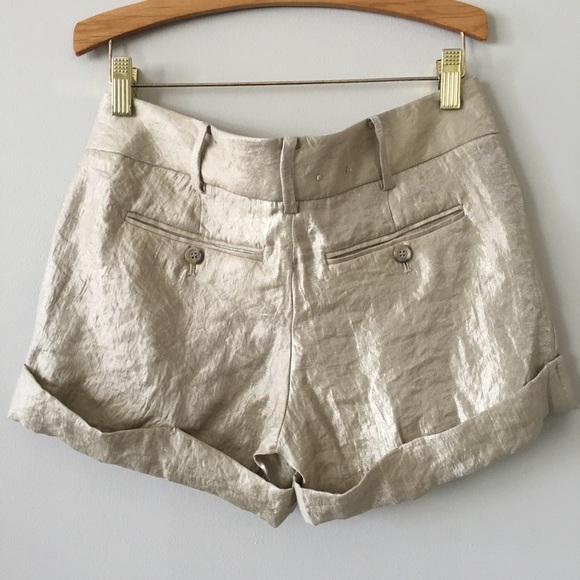 NWOT! Club Monaco Marianna Champagne City Shorts - Picture 6 of 8