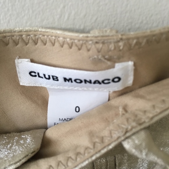 NWOT! Club Monaco Marianna Champagne City Shorts - Picture 7 of 8
