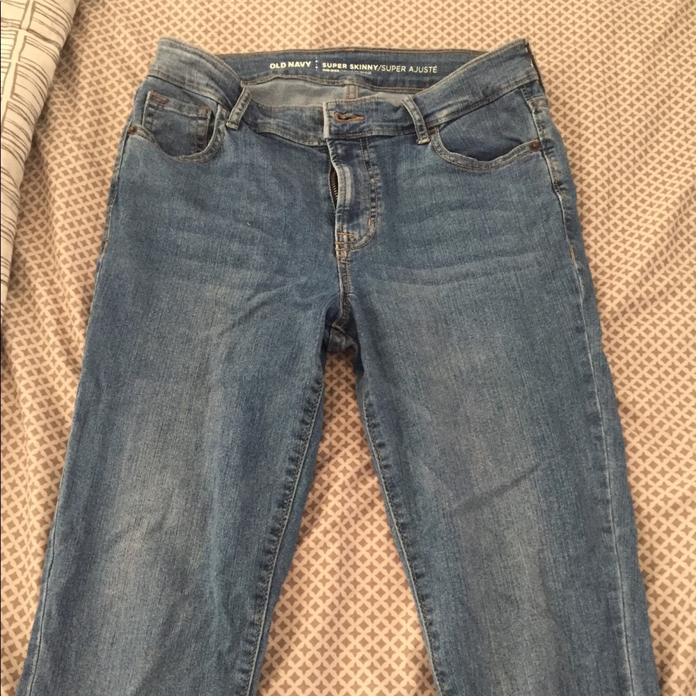Old Navy super skinny jeans