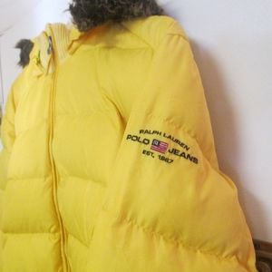 Polo Jacket - Yellow