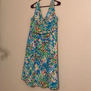 Shianne dress in sea soirée EUC