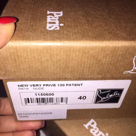 ***SOLD*** CHRISTIAN LOUBOUTIN "new very prive" - Picture 7 of 7