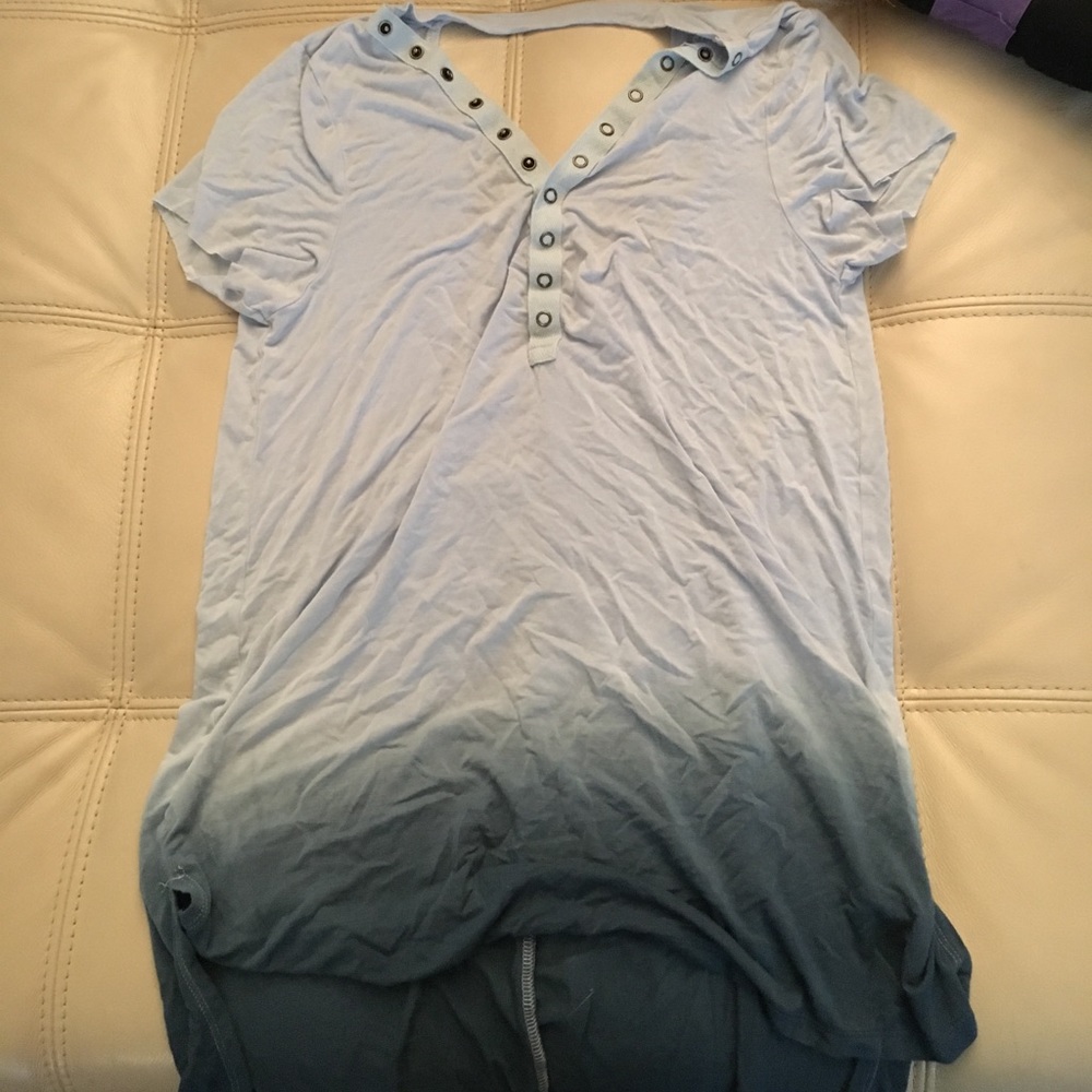 Blue ombré T-shirt