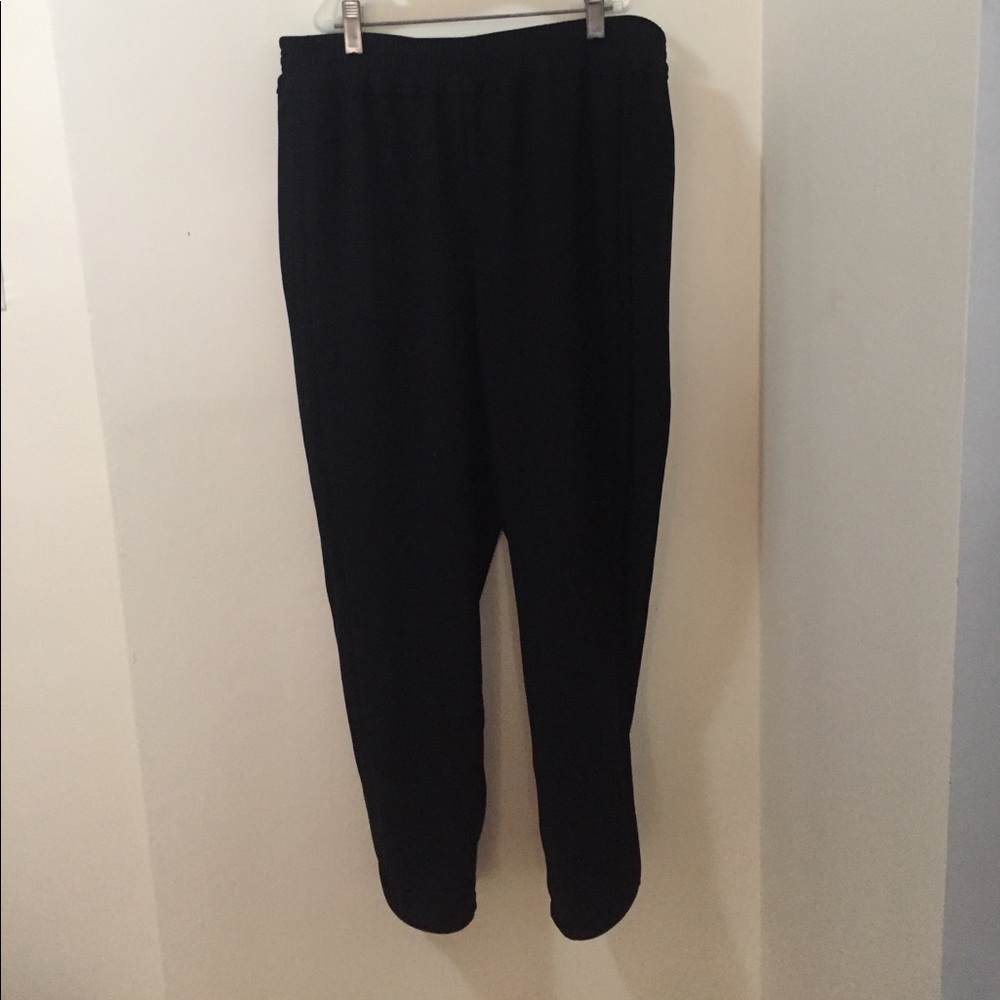 Never worn black Jcrew relaxed trouser pant