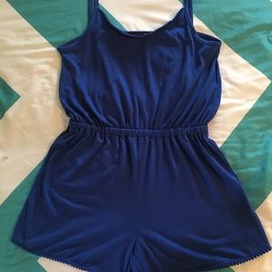 Royal Blue Romper
