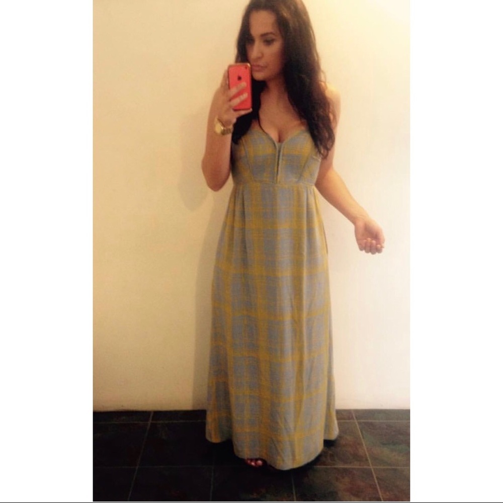 ANTHROPOLOGIE SILK MAXI