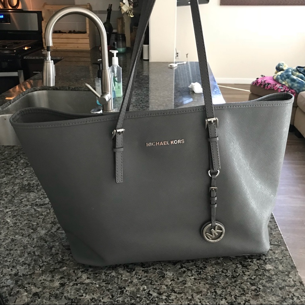 Michael Kors “pebble grey” tote