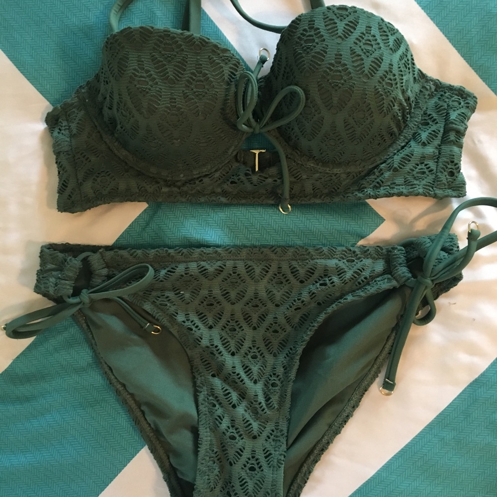 Olive Green Bikini