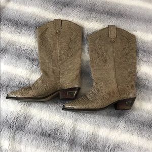 Dingo Womens Vintage Cowboy Boots Size 8