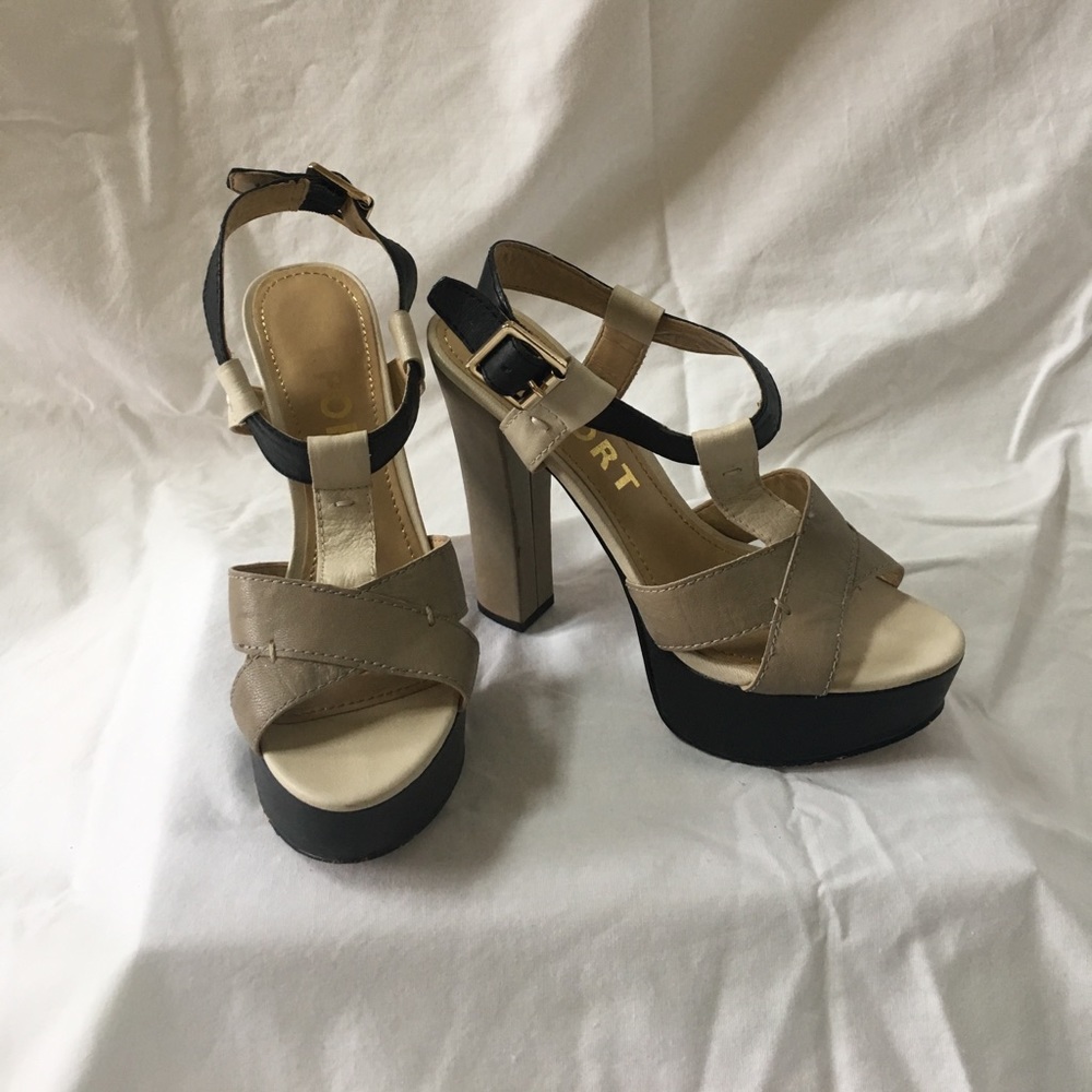 Report platform heels