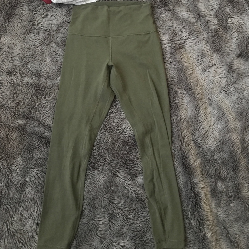 Lululemon Dark Olive Align Pant Size 6