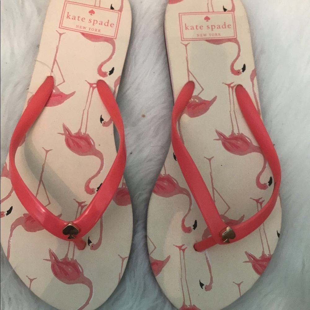 Kate Spade flip flops.