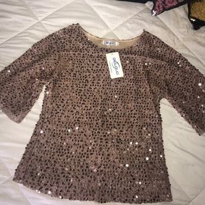 Sequined top