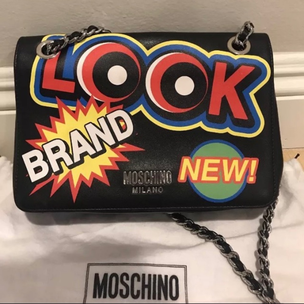 Moschino Milano Couture Crossbody Bag. RARE.