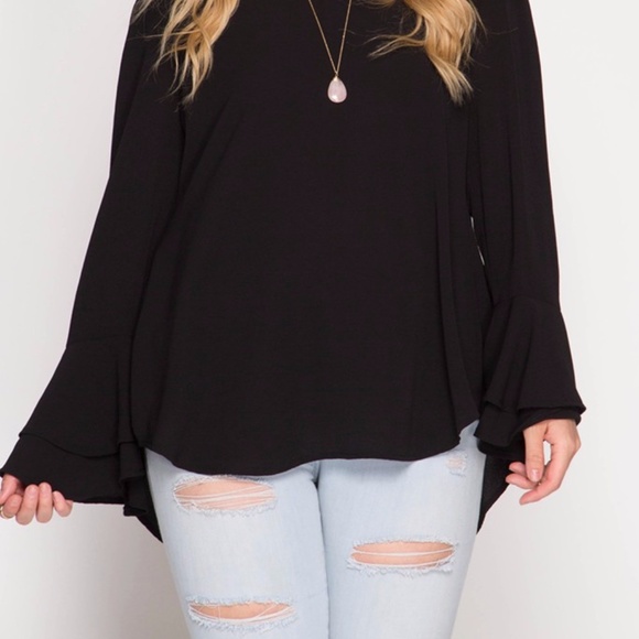 ❤️❤️Raquella Black Crisscross Top❤️❤️ - Picture 4 of 4